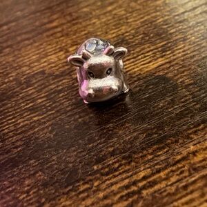 Pandora Silver Cow Charm